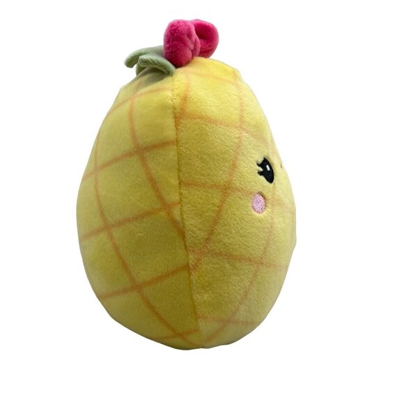 Maui the Yellow Pineapple 5" Food Squad Fruit Squishmallow Plush Stuffed Toy - Picture 3 of 7